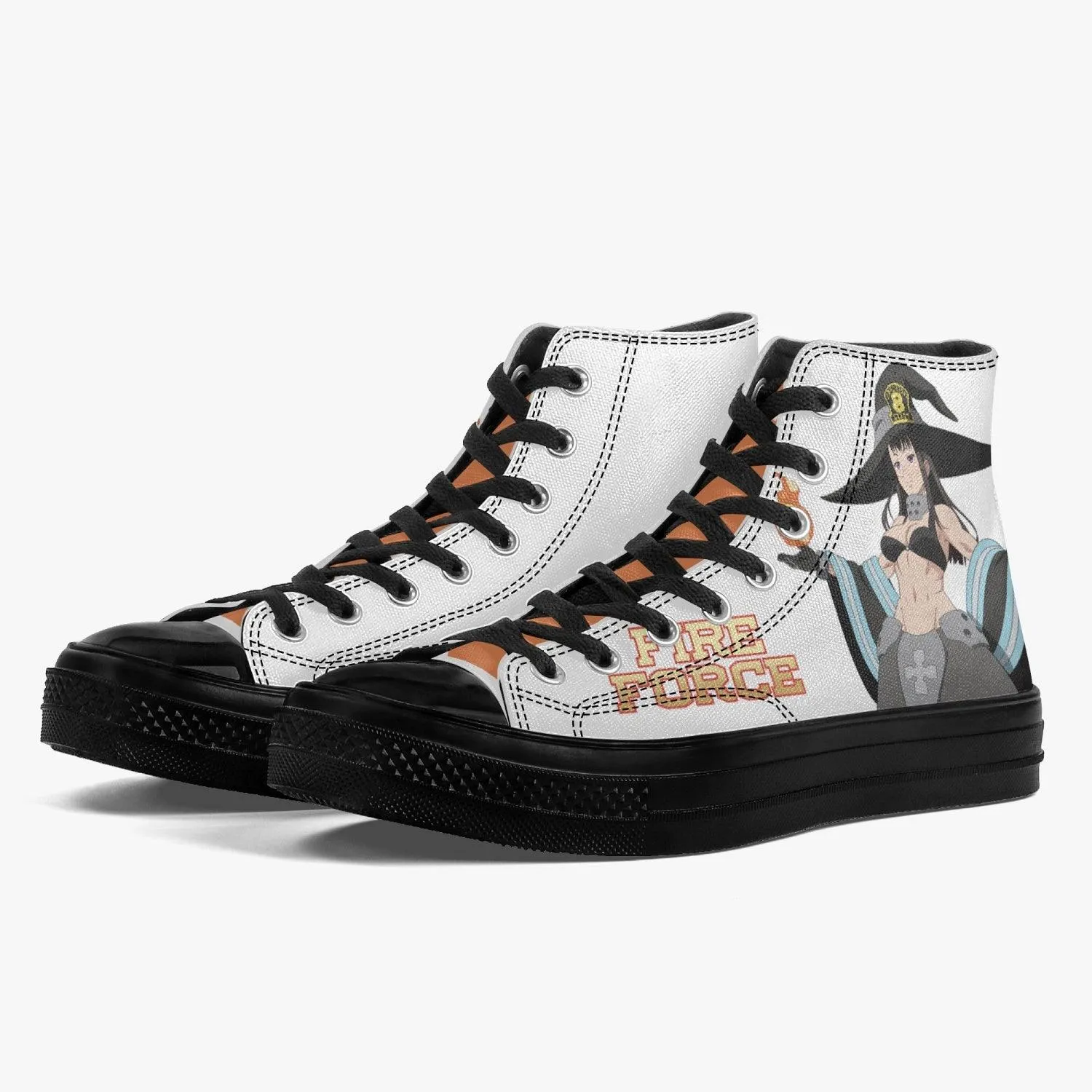 Fire Force Maki A-Star High Anime Shoes