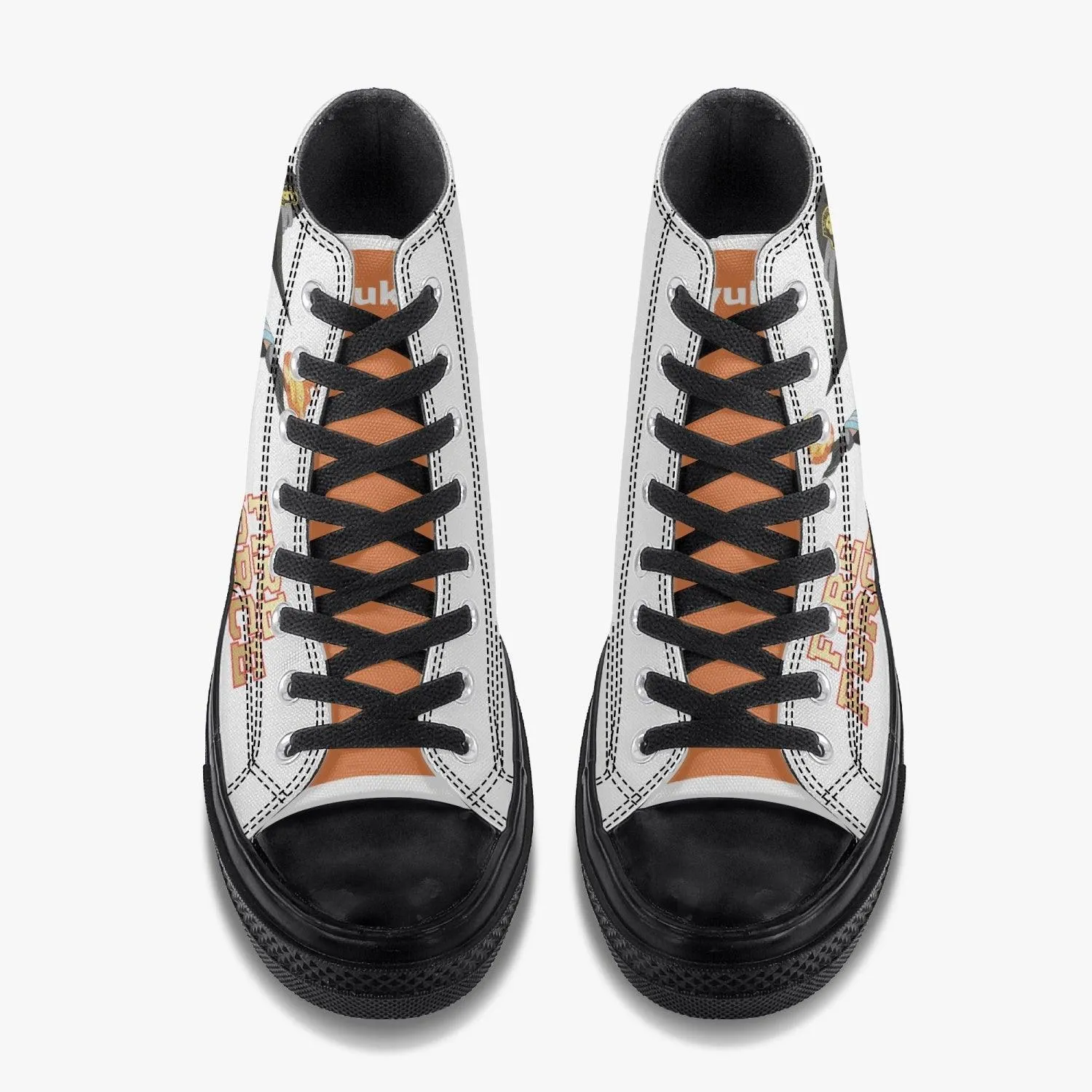 Fire Force Maki A-Star High Anime Shoes