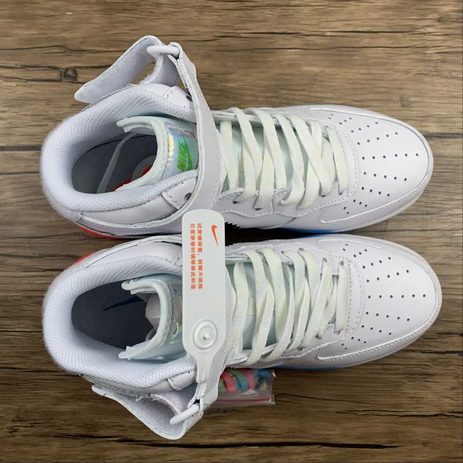 Air Force 1 07 Mid Vintage Video Game White DC3280 101 Active Mode