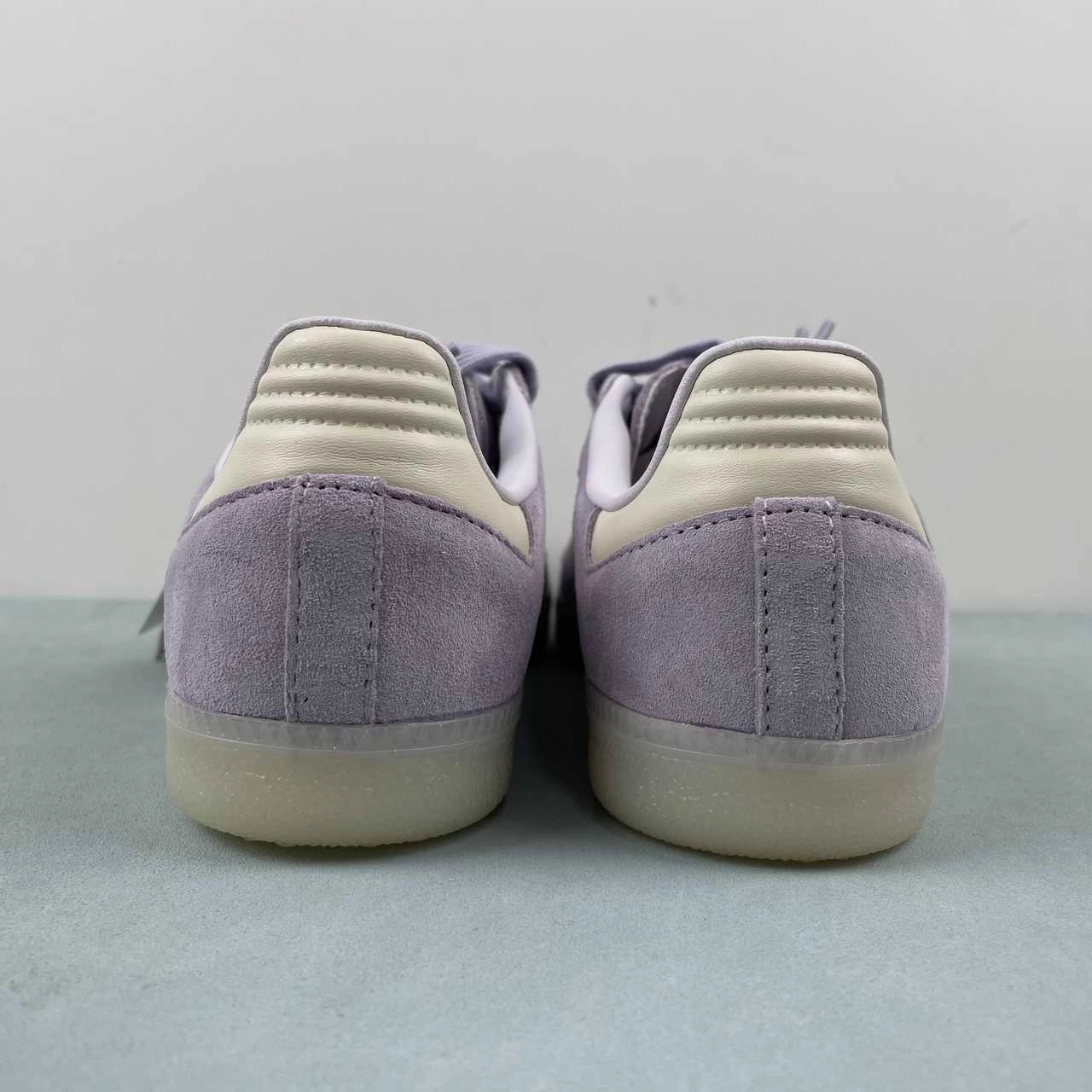 Adidas Samba OG Silver Dawn Chalk White Off White IG6176 TPR Sole ComfortInsoles