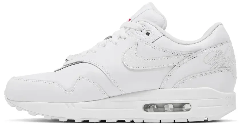 functionality Track Speed Nike Air Max 1 x Supreme 87 SP Triple White