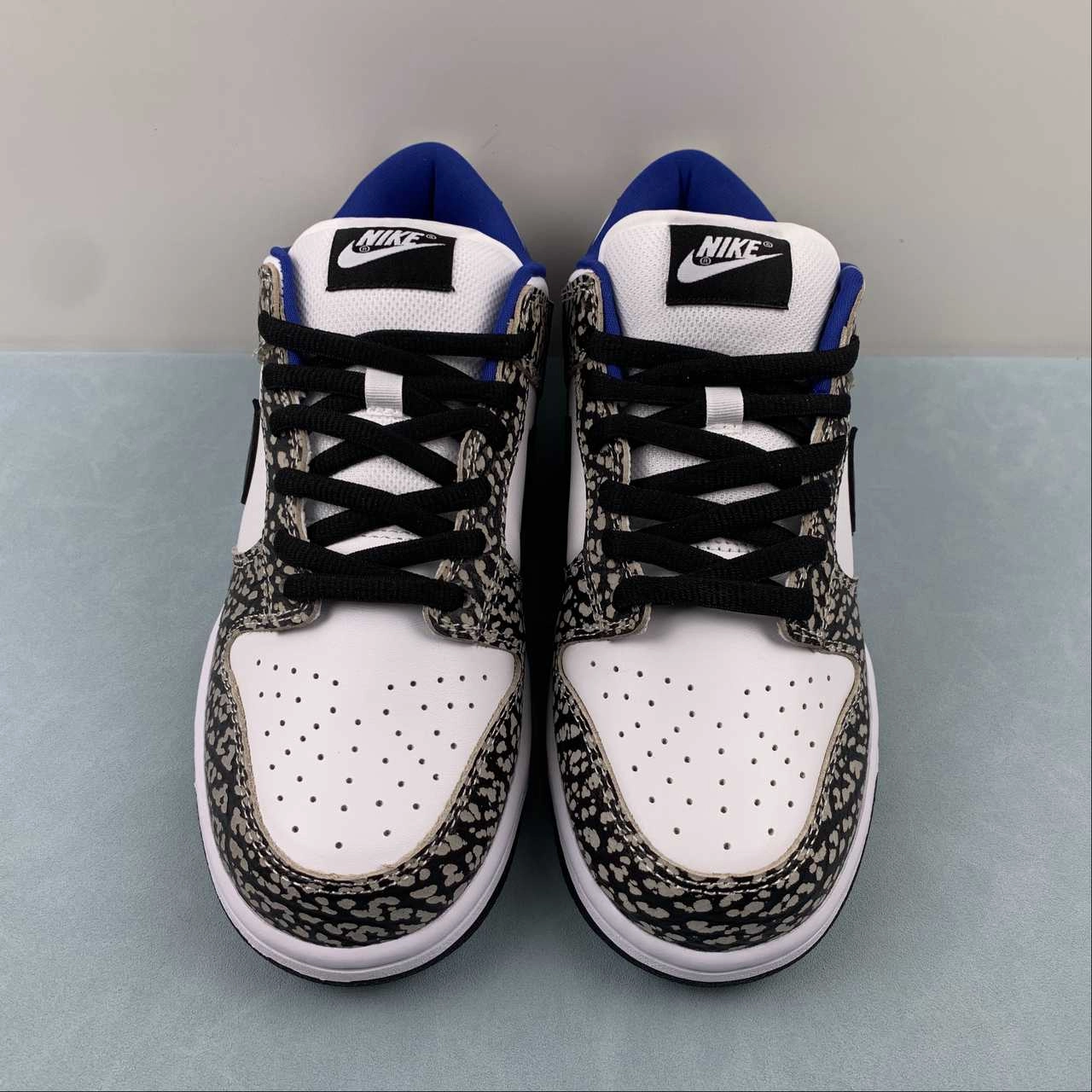 Chic Wear Torsion Stability Supreme x Dunk Low Pro SB White Black Cement Gray 304292-001