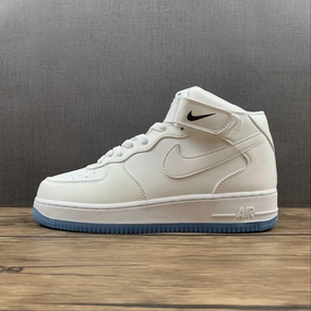 Air Force 1 07 Mid LX White University Blue Pink Black DA8301-102 Casual Wear