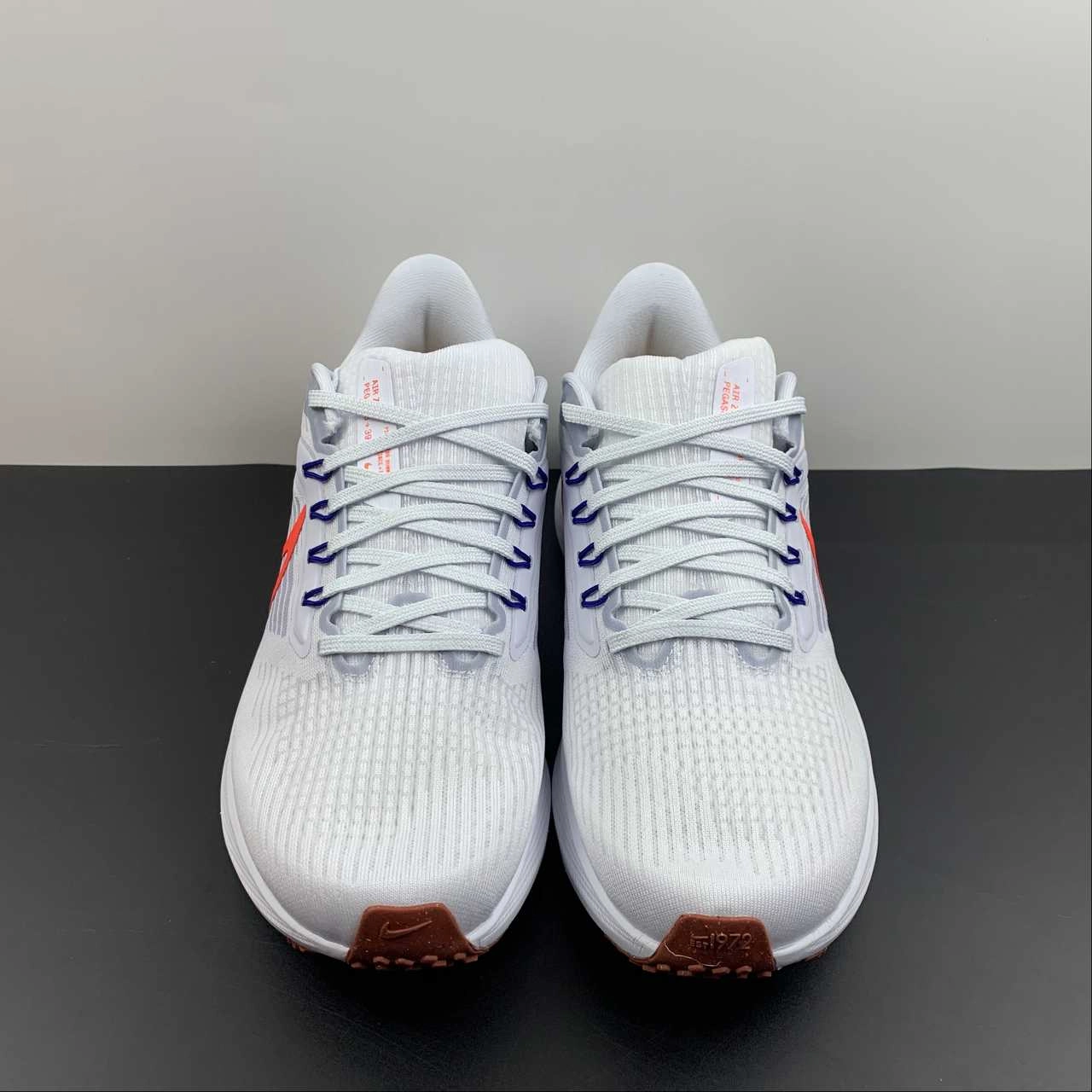 Air Zoom Pegasus 39 Football Grey Bright Crinsom DH4071-007 Outdoor Wear