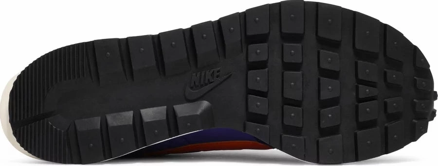 youth sizes circus - themed running gear Nike Sacai VapourWaffle Dark Iris