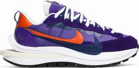 hook - and - loop running shoes Nike Sacai VapourWaffle Dark Iris