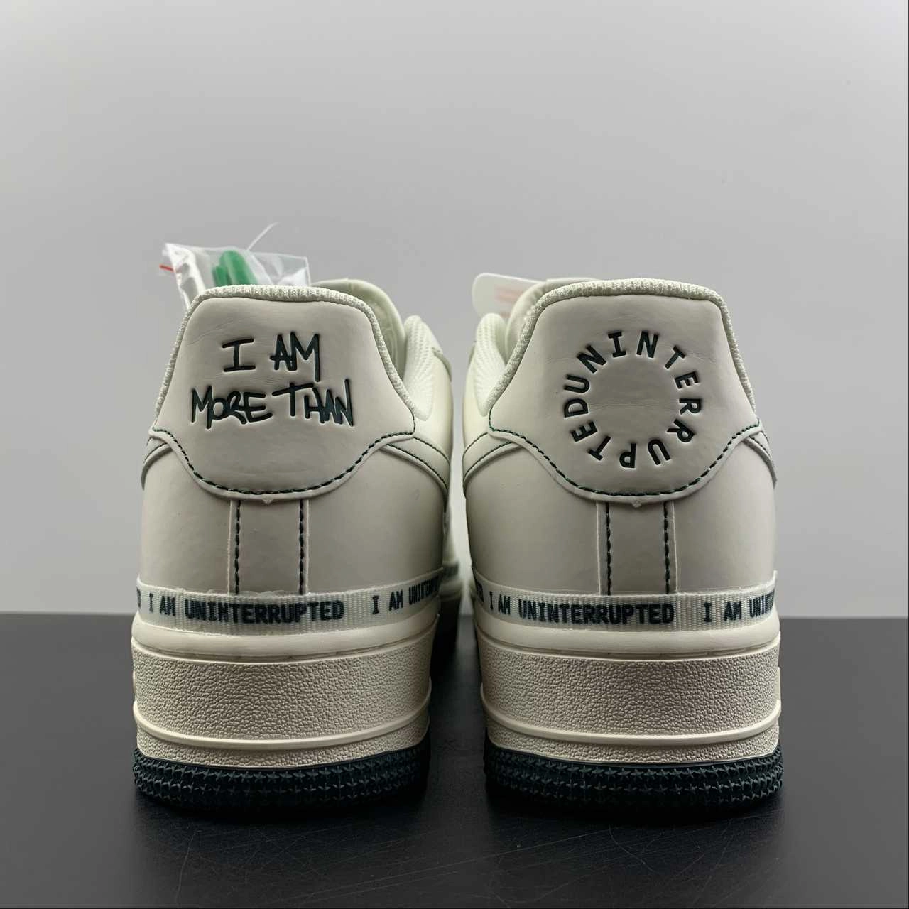 Cool Comfort Cool Urban Air Force 1 Low x Uninterrupted MORE THAN White Dark Green UI8969-639