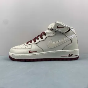Air Force 1 07 Mid Off White Dark Red SG2356-803 workout shoes Market Day