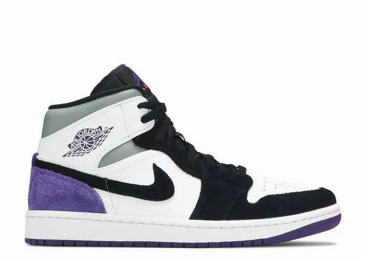 Adjustable Fit System Air Jordan 1 Mid Union Purple (GS)