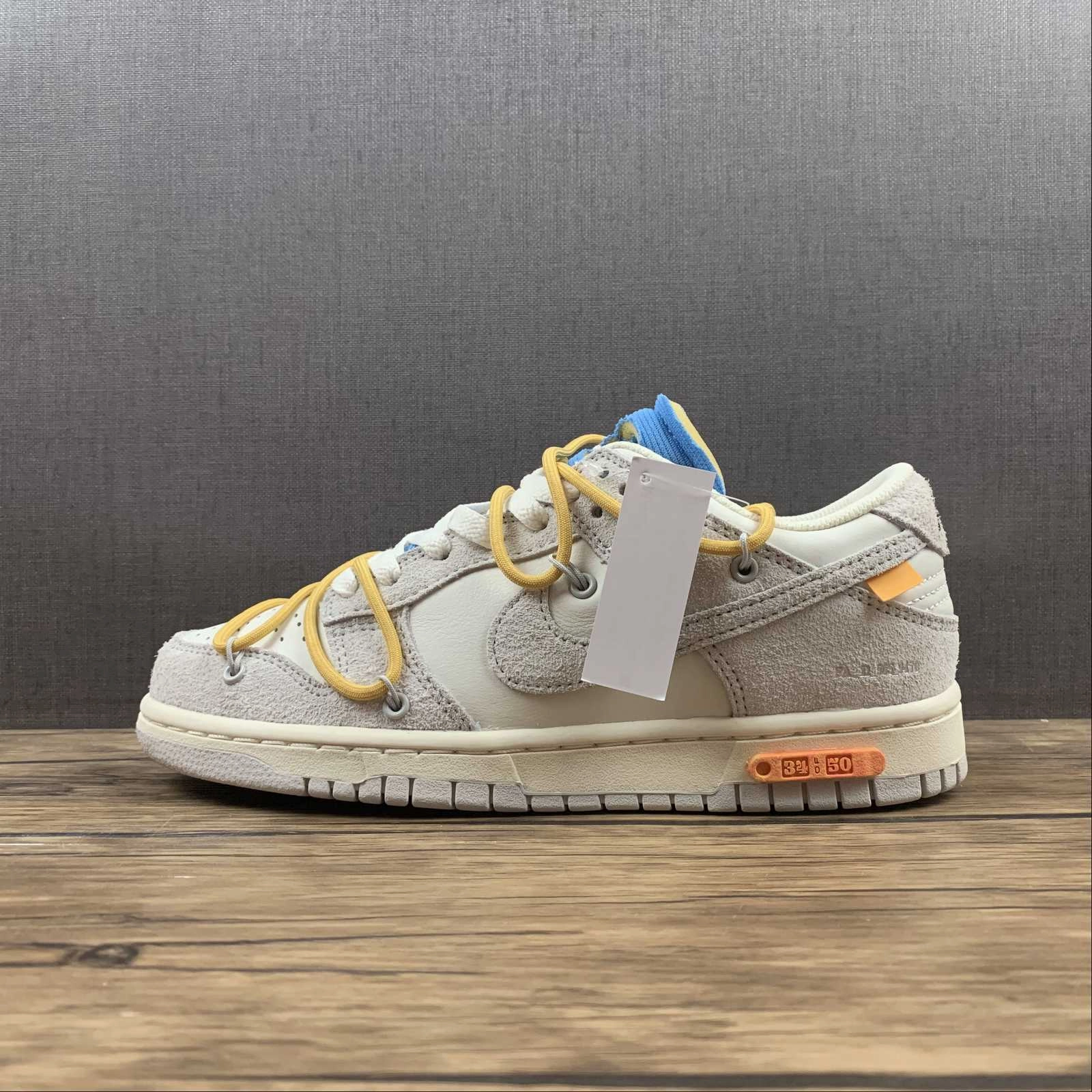 Street Flex Dunk Low X Off-White 'Lote 34 de 50' DJ0950-102