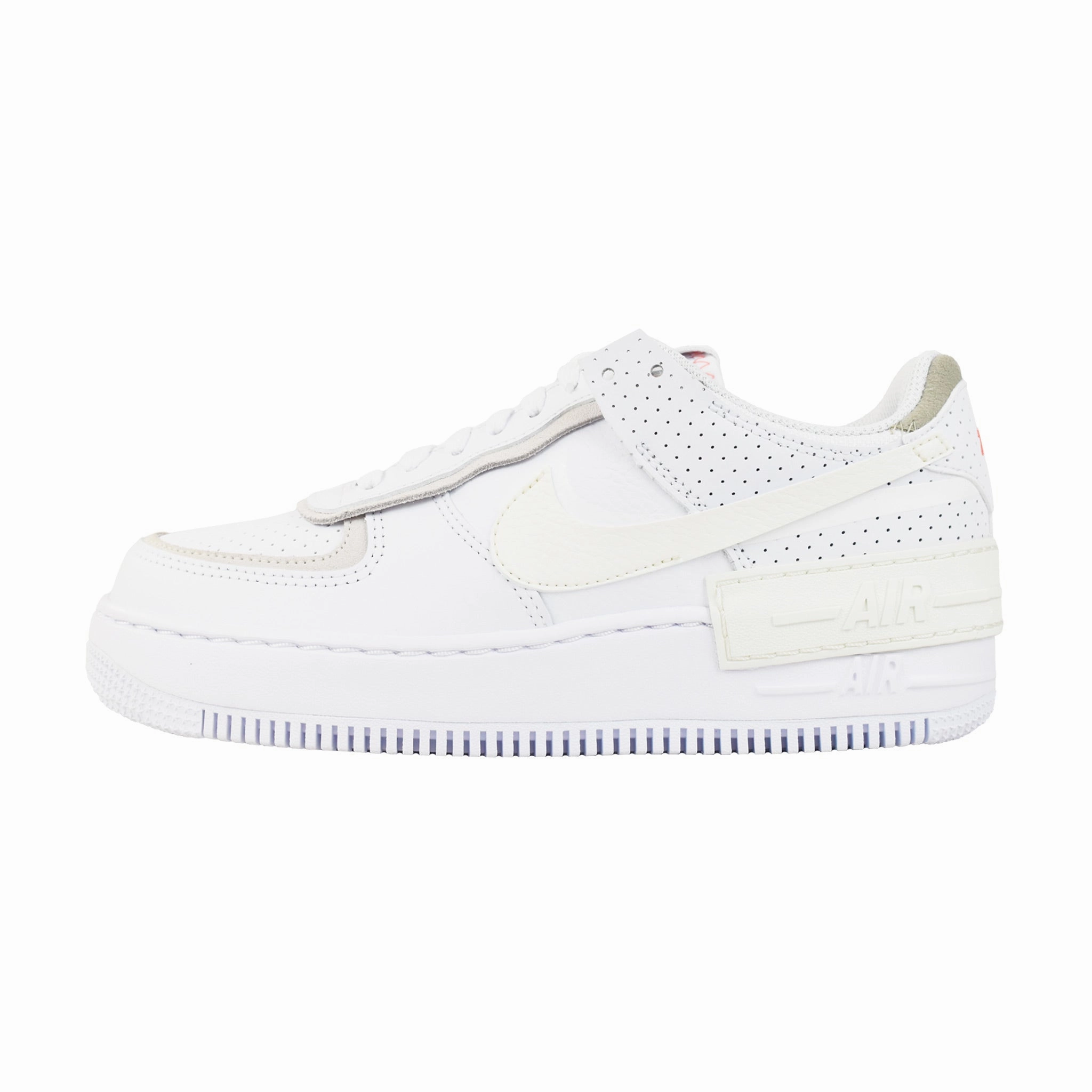 Nike Air Force 1 Low Shadow - White Stone Atomic Pink antimicrobial upper shoes Running Ready