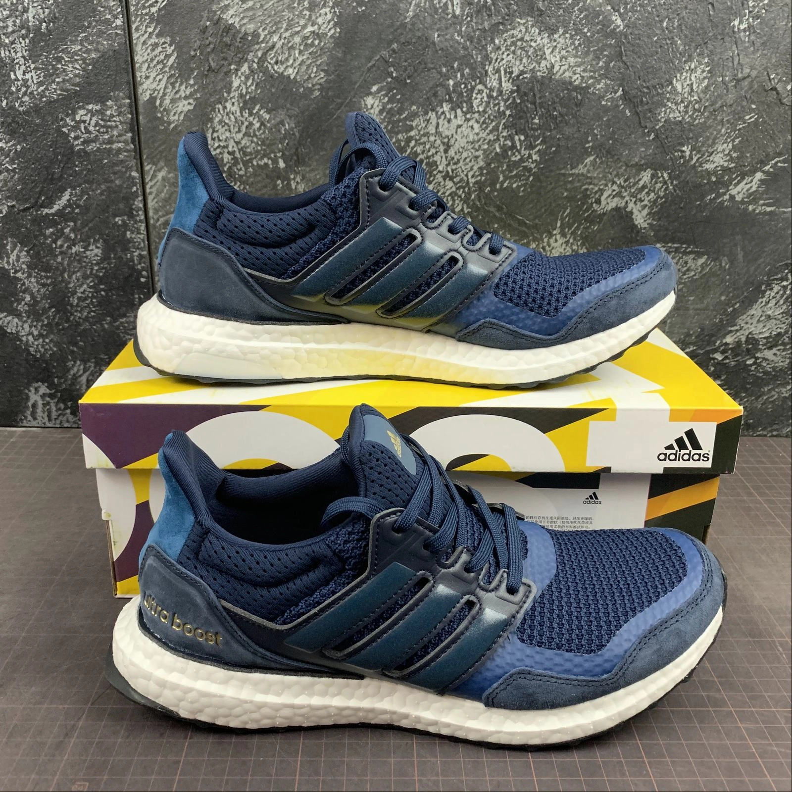 Adidas UltraBoost S&L Collegiate Navy EF0725 Slip Resistant Surface