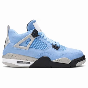Nike Air Jordan 4 Retro University Blue GS 408452 400 Trail Running