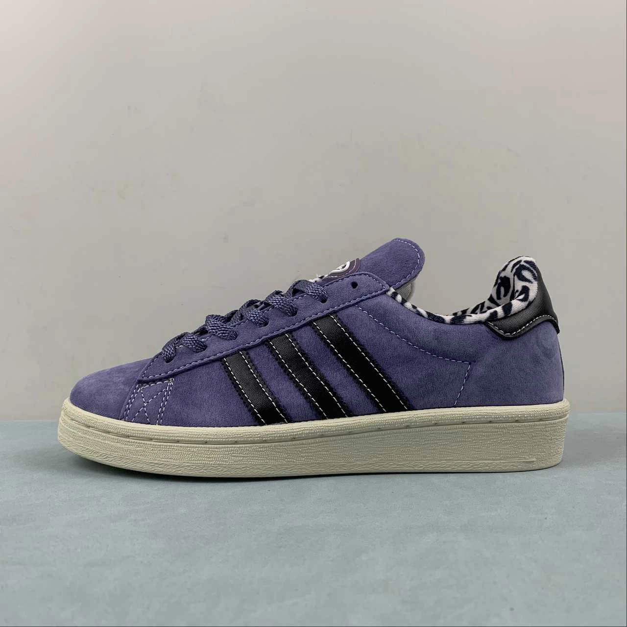 Closed Toe Relax Ready Adidas Campus 80s XLARGE Orbit Violet Orbit Violet Core Black Chalk White GW3247