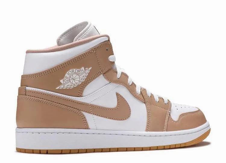 Air Jordan 1 Mid Tan Gum Grip Ready