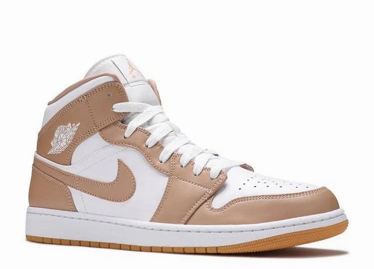 Air Jordan 1 Mid Tan Gum Streamlined ease
