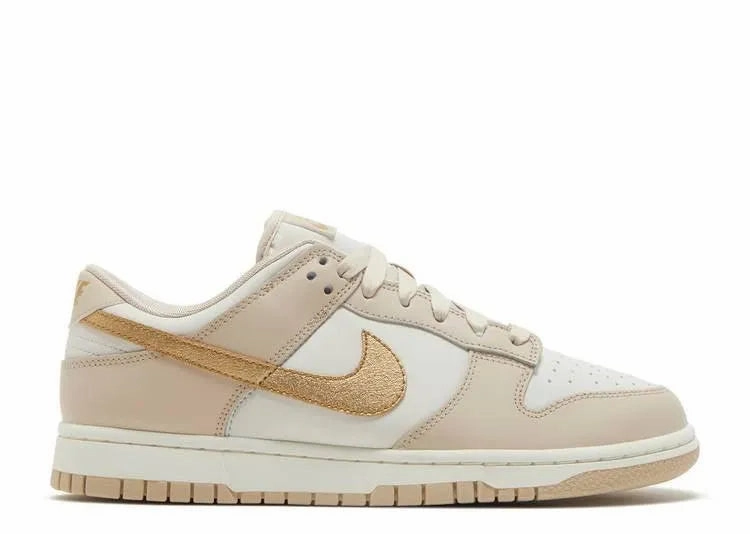 Nike Dunk Low Phantom Metallic Gold (W) Balanced Control Comfy Fit