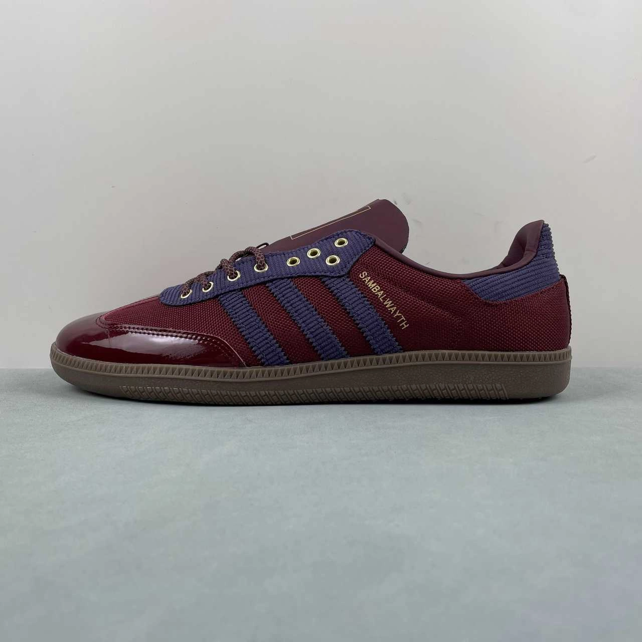 Shock Resistance Urban Goer Adidas Samba OG Alwayth College Burgendy IH5187
