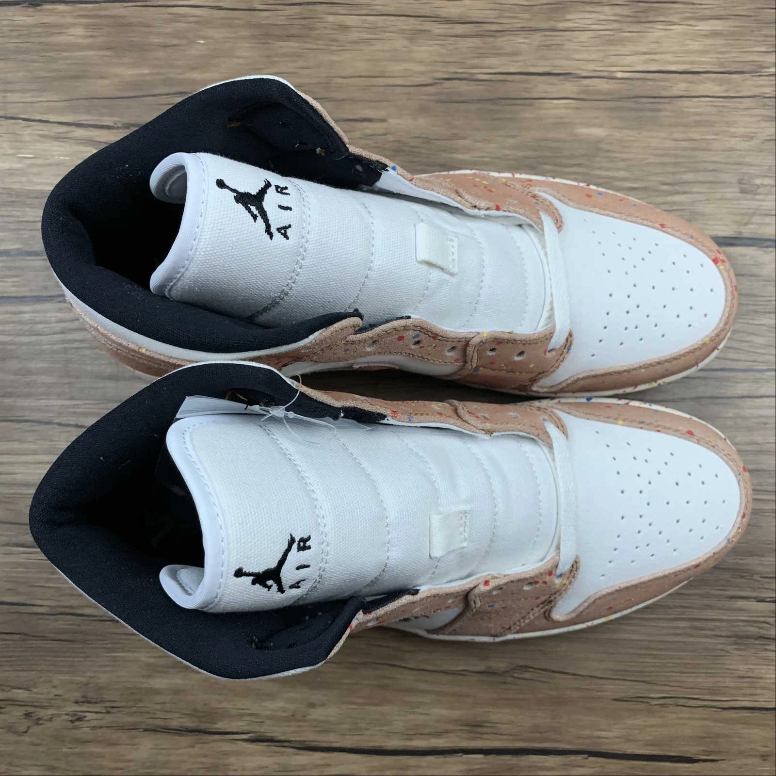 Air Jordan 1 Mid SE Sail Black-Cider-Chile Red (2021) DA8005-100 All Daywear Cloud cushion