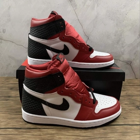 Air Jordan 1 High OG Gym Red White Black CD0461-601 Easy Wear Neutral Footwear
