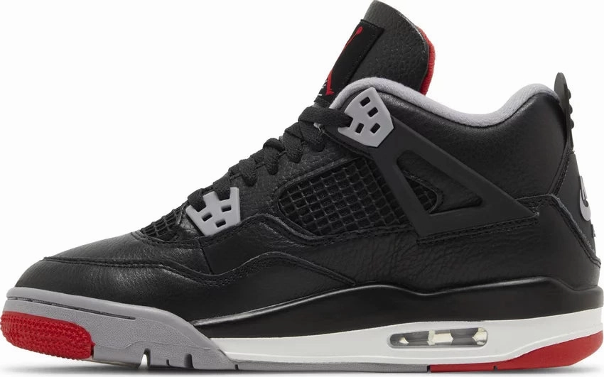 Nike Jordan 4 Bred Reimagined GS Quick Response Cush Pad