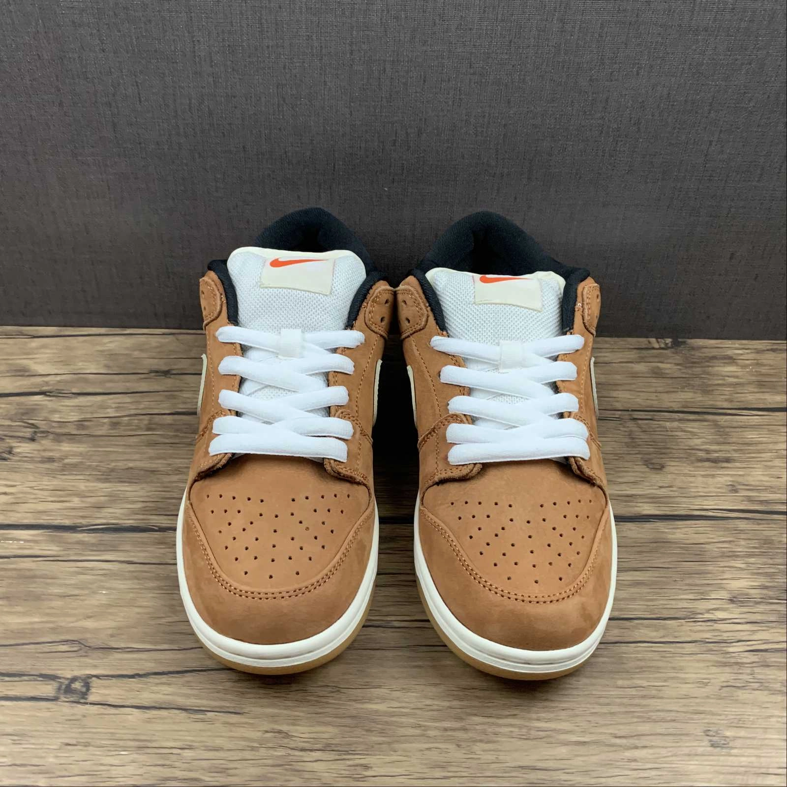 SB Dunk Low PRO ISO Dk Russet Sail Dk Russet Black DH1319-200 Dynamic look