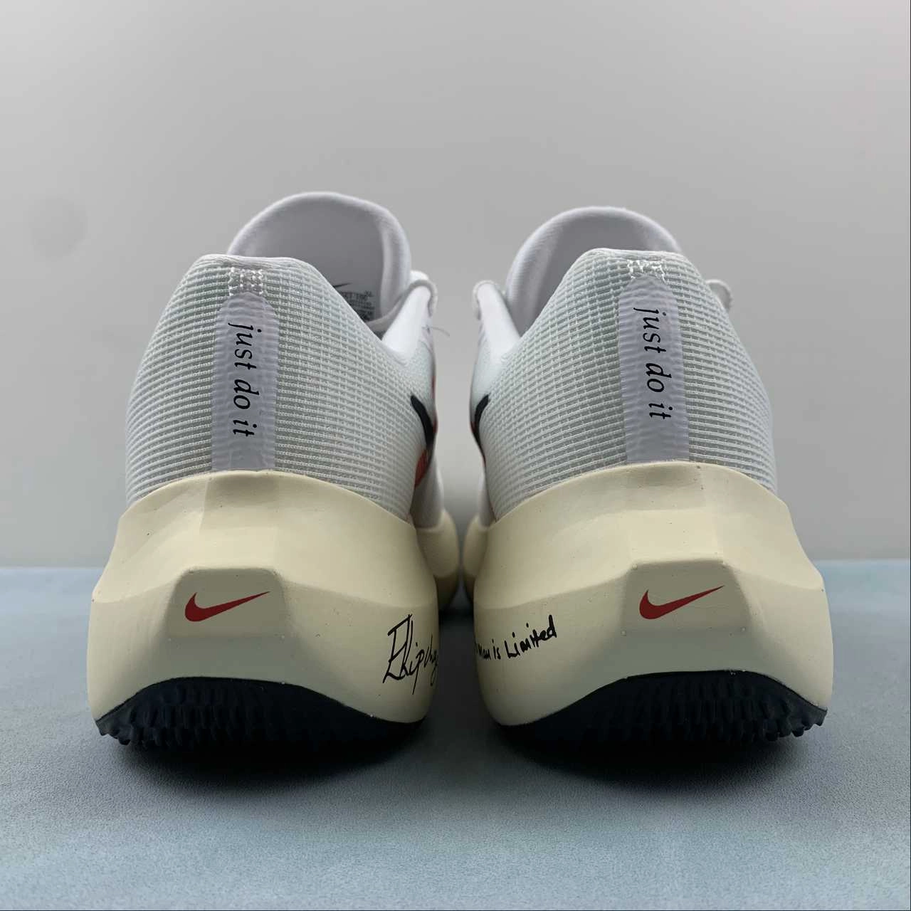 Zoom Fly 5 EK Eliud Kipchoge White Chile Red Coconut Milk Black FD6562-100 Energy Steps