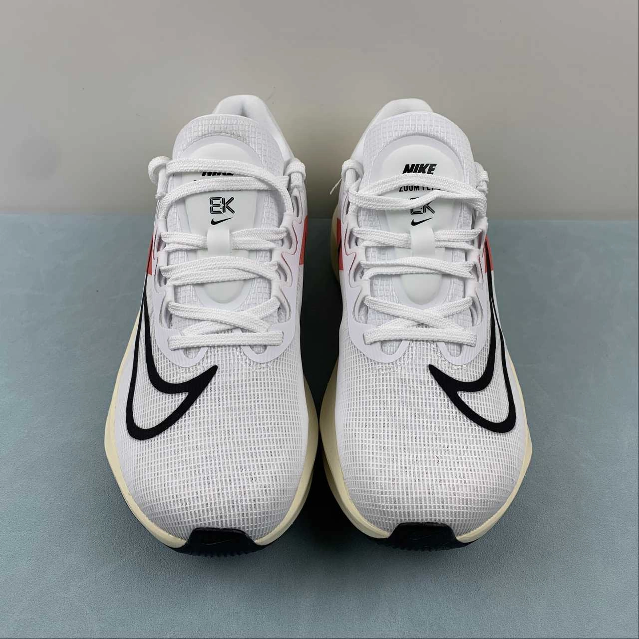 Zoom Fly 5 EK Eliud Kipchoge White Chile Red Coconut Milk Black FD6562-100 Activity Driven