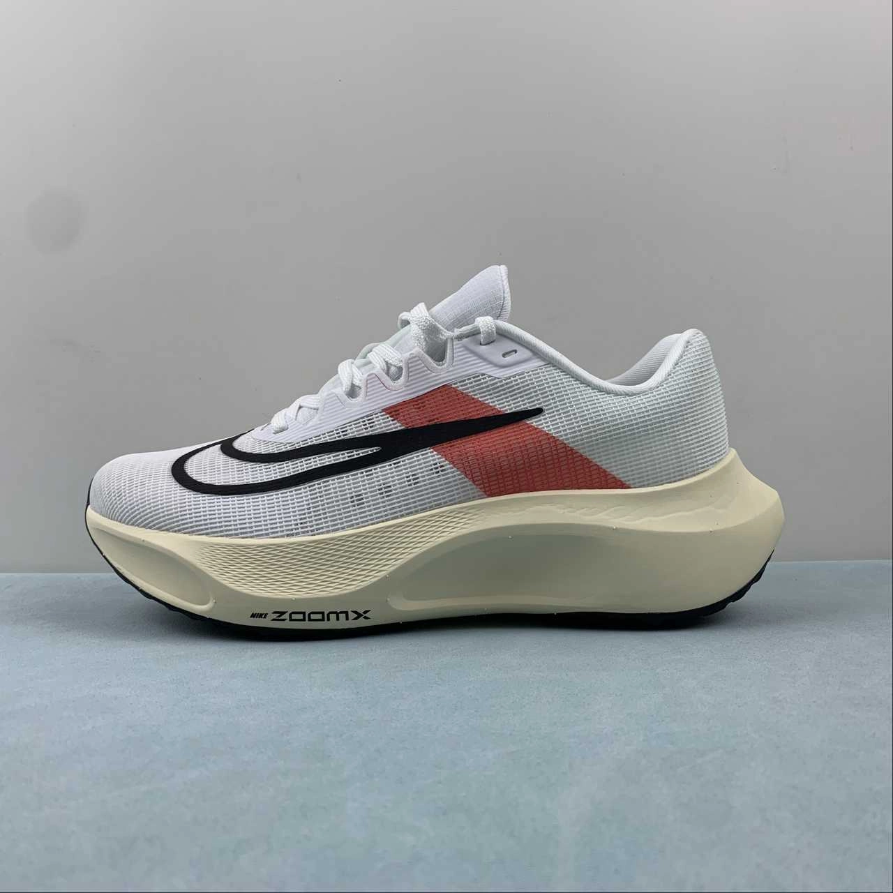 Flexible Design Zoom Fly 5 EK Eliud Kipchoge White Chile Red Coconut Milk Black FD6562-100