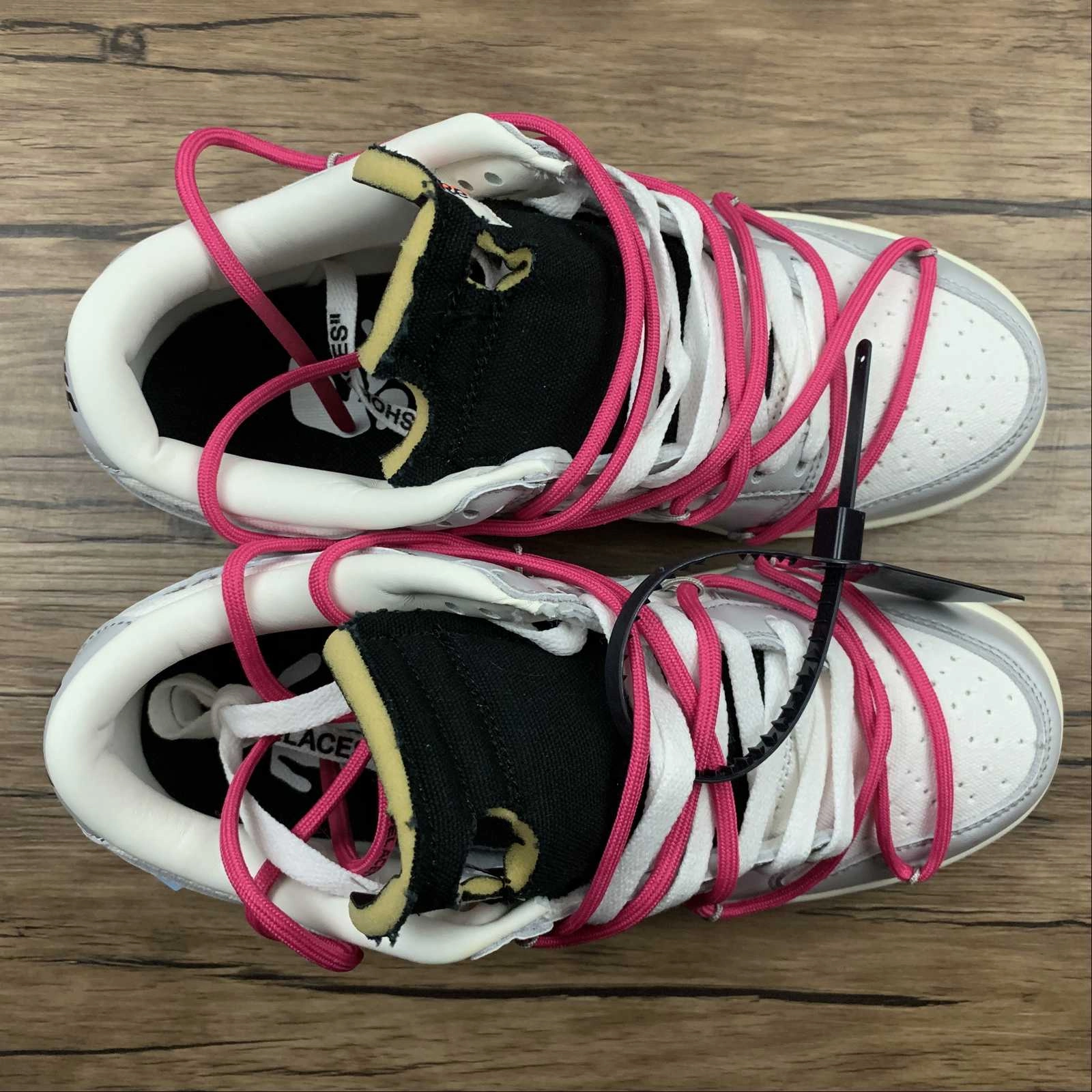 Dunk Low X Off-White 'Lote 30 de 50' DM1602-122 Soft Chic Street Sport