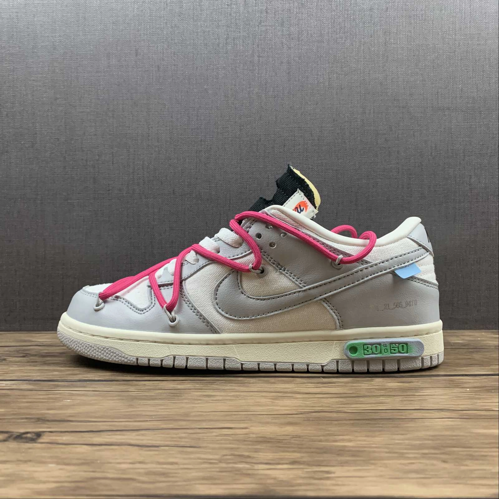 Dunk Low X Off-White 'Lote 30 de 50' DM1602-122 Casual Ease