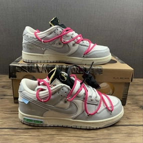 Dunk Low X Off-White 'Lote 30 de 50' DM1602-122 Canvas Upper