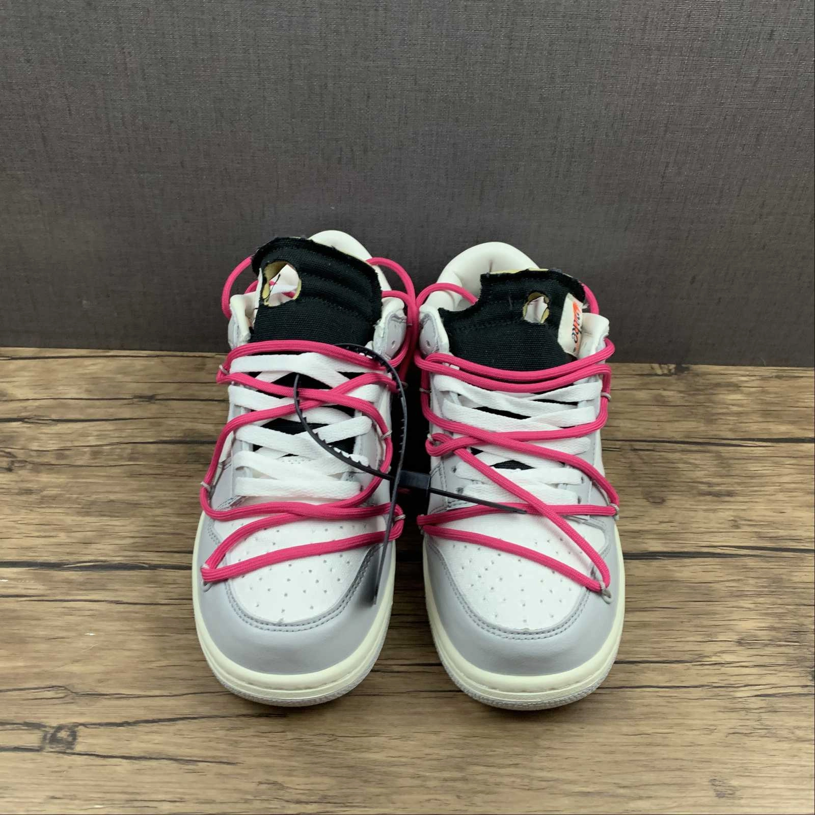 Dunk Low X Off-White 'Lote 30 de 50' DM1602-122 Lace Lock Technology Commuter Ready