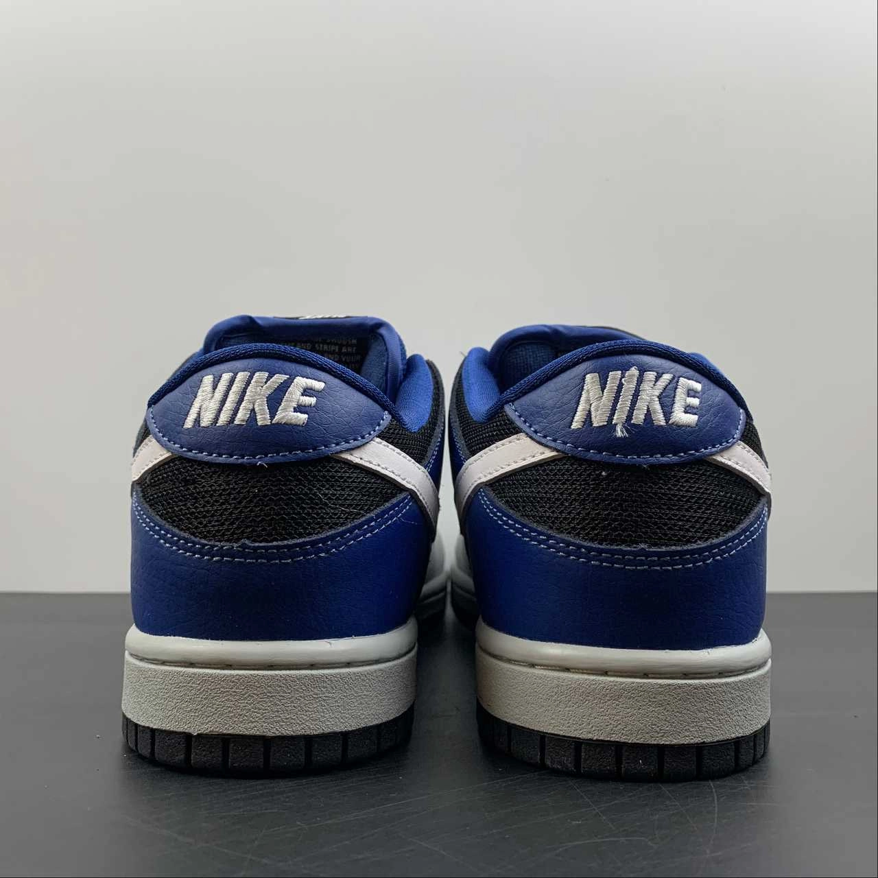 SB Dunk Low Pro Futura White Black Shark Nightshade 304292-013 Low Profile Silhouette