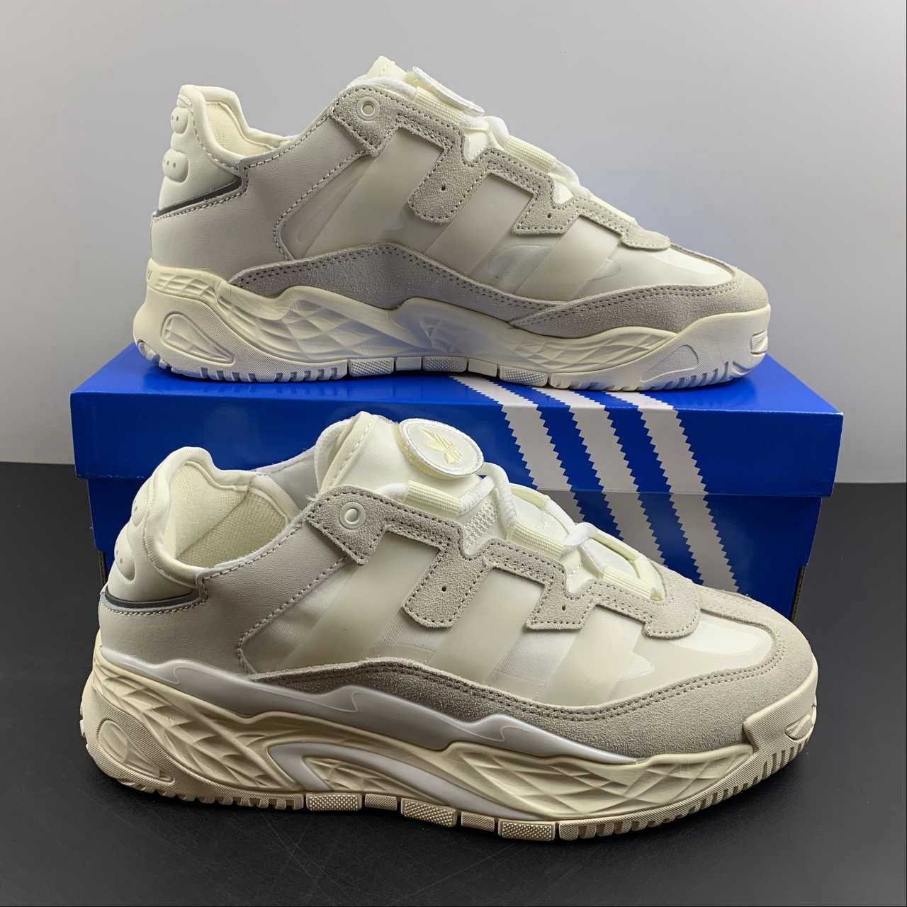 aerobic - specific shoes Adidas Niteball Beige Cream White