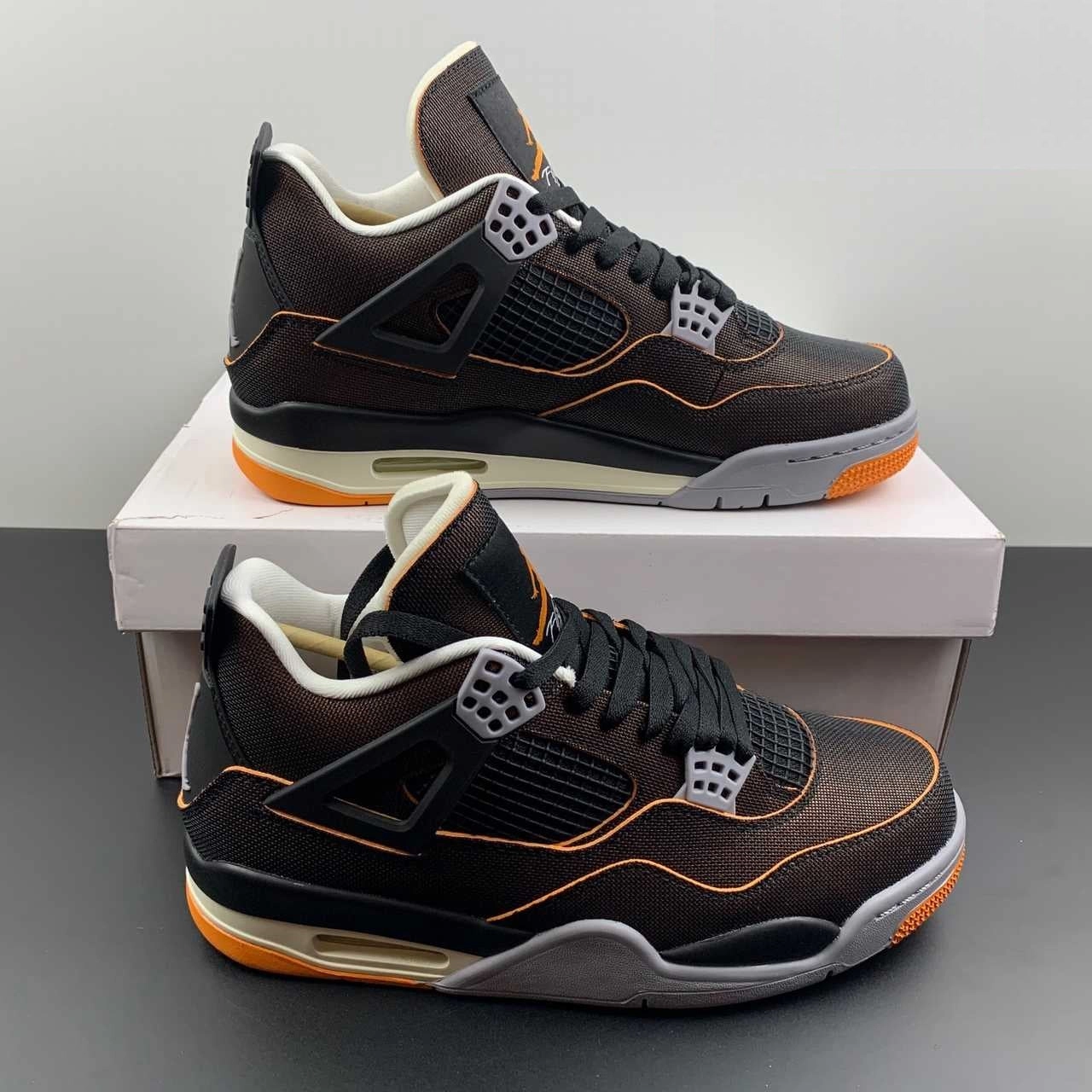 Minimal Look All Activity Air Jordan 4 Retro SE Sail Black Starfish CW7183-100