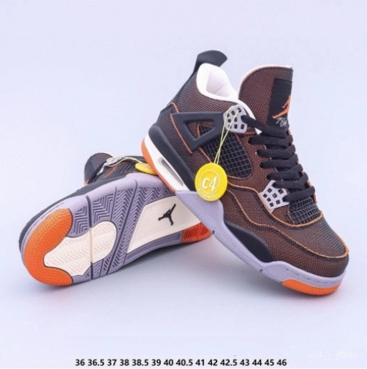 Sleek cushioning Air Jordan 4 Retro SE Sail Black Starfish CW7183-100