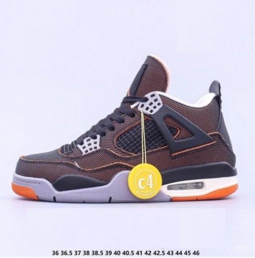 Cushioned Choice Motion Control Technology Air Jordan 4 Retro SE Sail Black Starfish CW7183-100
