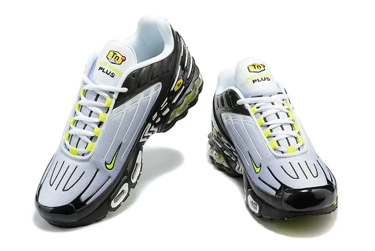 full - length running option Air Max Plus 3 Grey Black Lemon Green DM9097-071