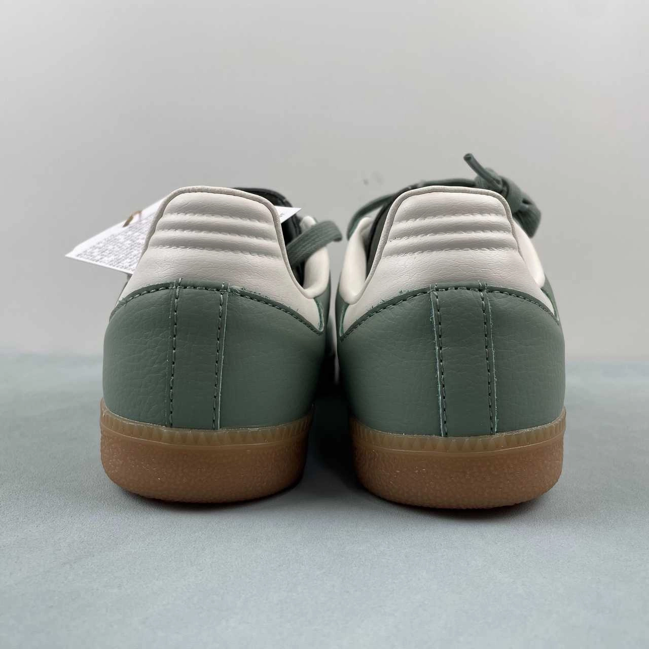 Adidas Samba OG Silver Chalk Green White Gum IE7011 Festival Ready