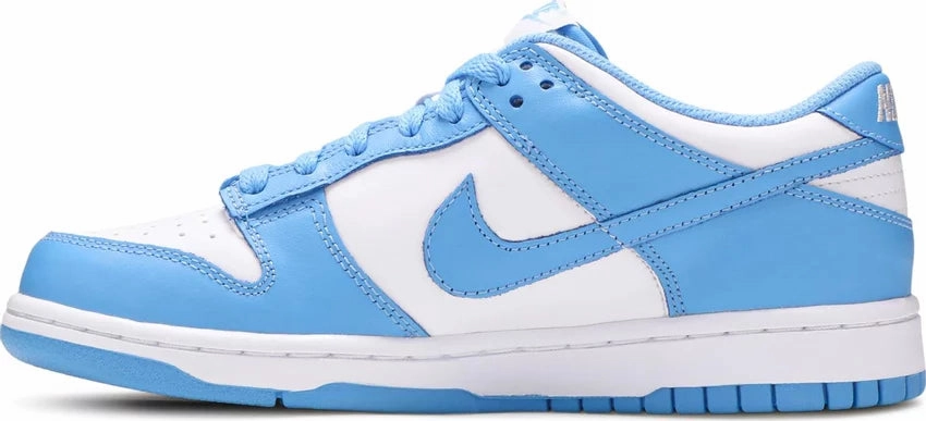 Impact Dispersal Slip Resistant Grooves Nike Dunk Low University Blue GS