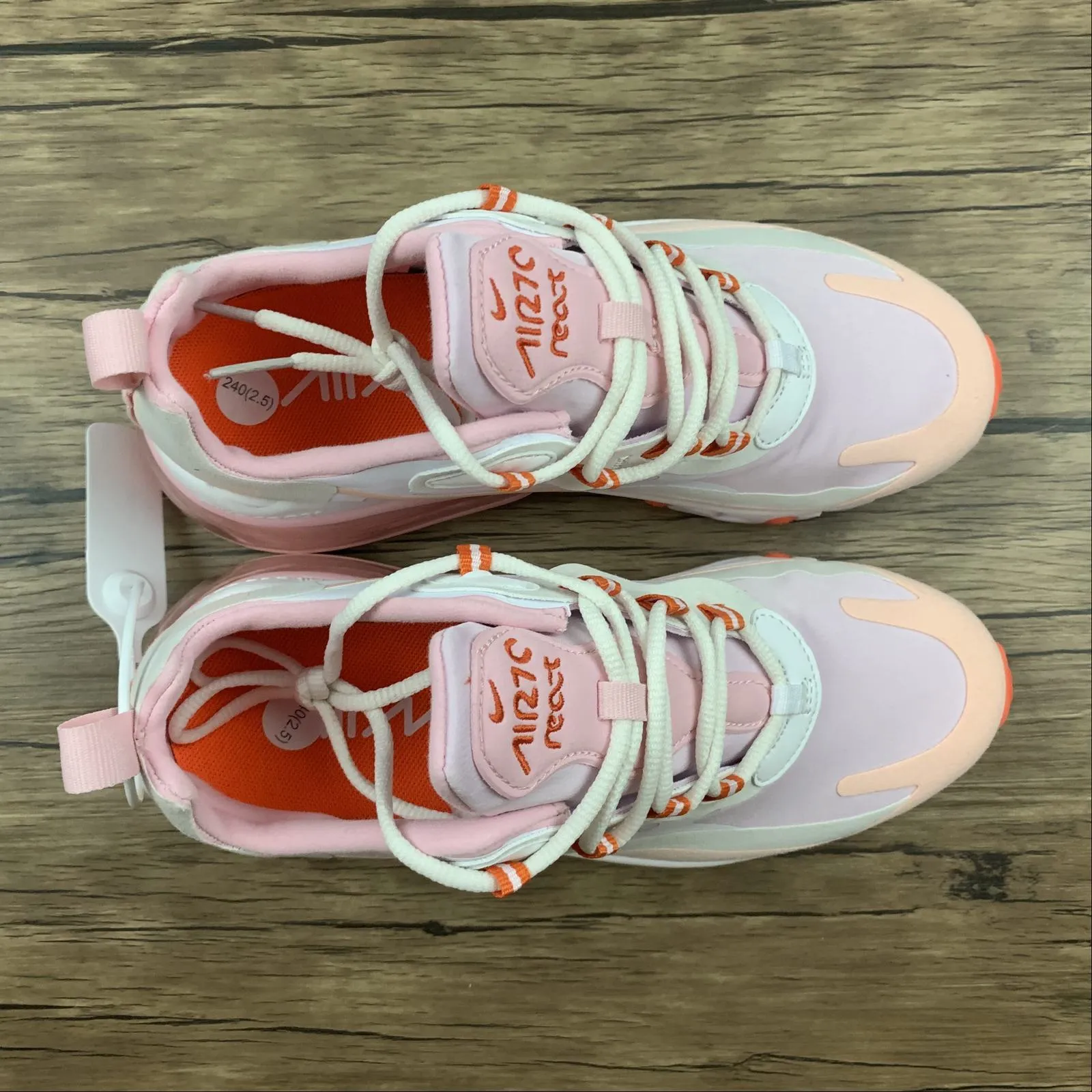 Air Max 270 React Summit White Crimson Tint CJ0619-103 single - density - midsole - feature shoes