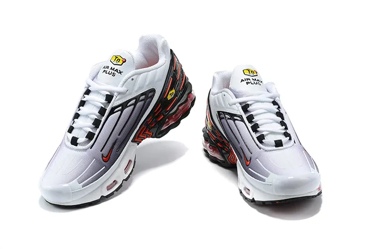 high - performance specification shoes Air Max Plus 3 Black University Red White CD7005 004