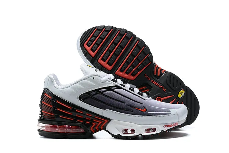 contemporary shoes Air Max Plus 3 Black University Red White CD7005 004