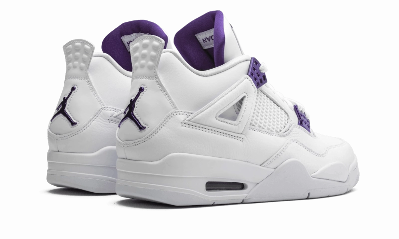 Travel Comfort Adaptive Look Air Jordan 4 Retro Metallic Purple