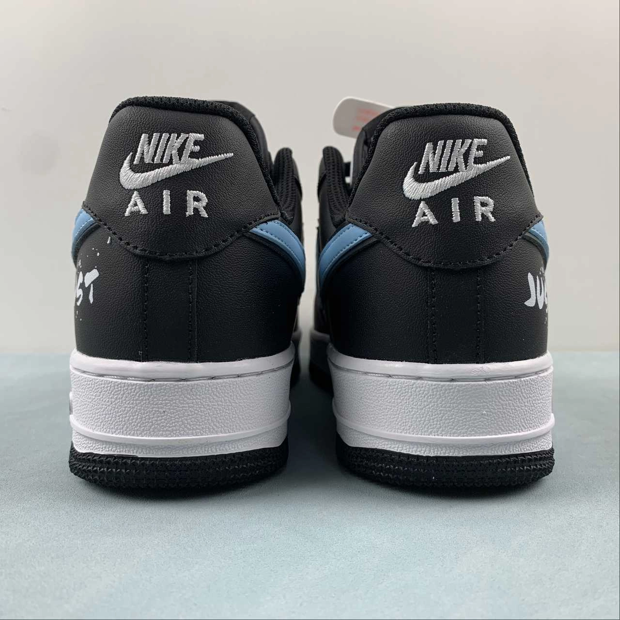 Dawn Pace Catch Hike Air Force 1 07 Low Black White Blue DV0788-006