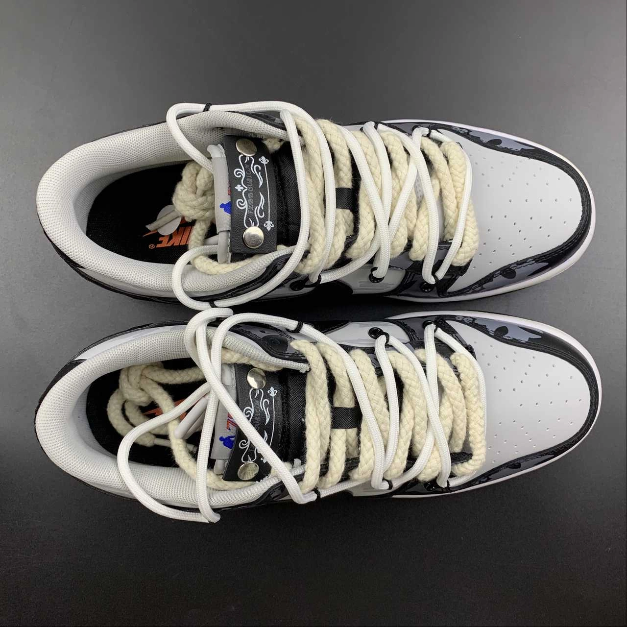 SB Dunk Low Chrome Hearts Customised DD3363-002 Road Performance Exclusive breathability