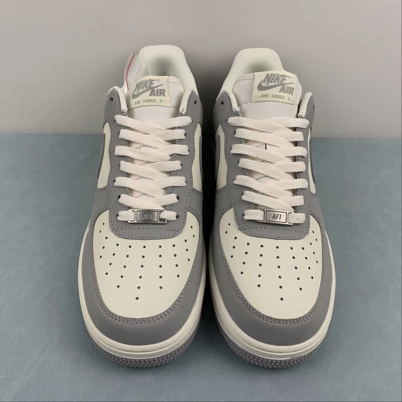 Air Force 1 07 Low Grey Rice White BS9055-611 Log Path Scandi Clean