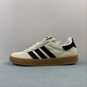 Derby Style Comfortable Style Adidas Gazelle Indoor Cream White Core Black Sand IG3677