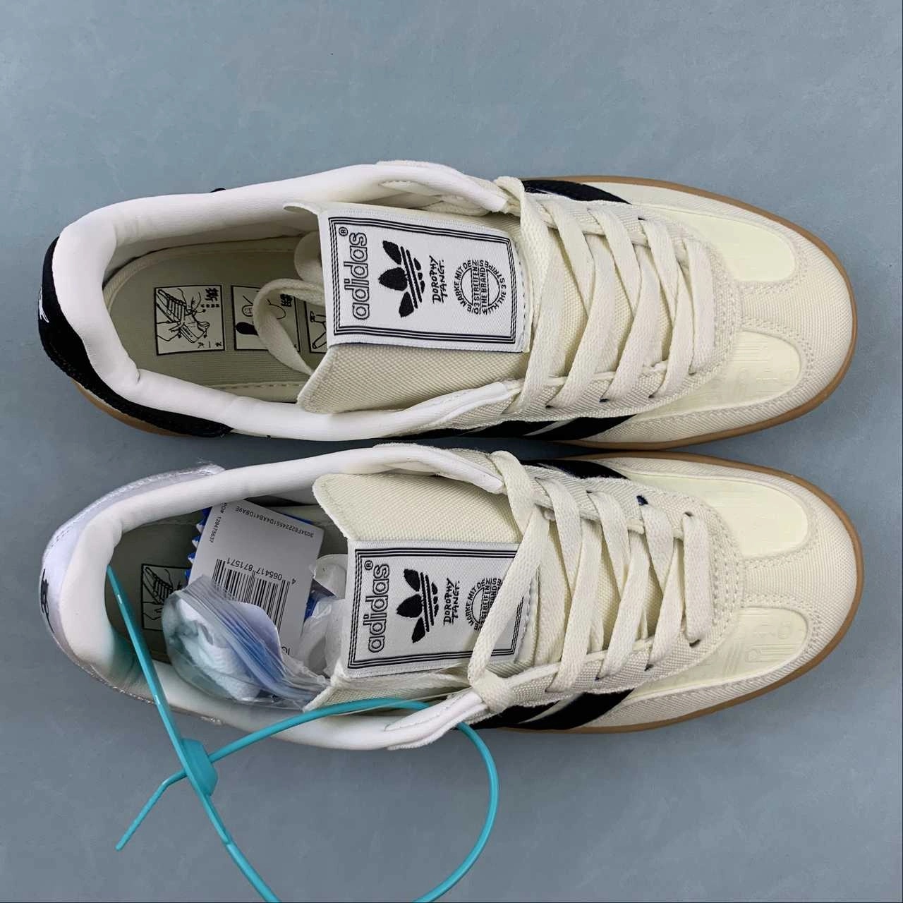 Adidas Gazelle Indoor Cream White Core Black Sand IG3677 Wear Anytime Sand Jog